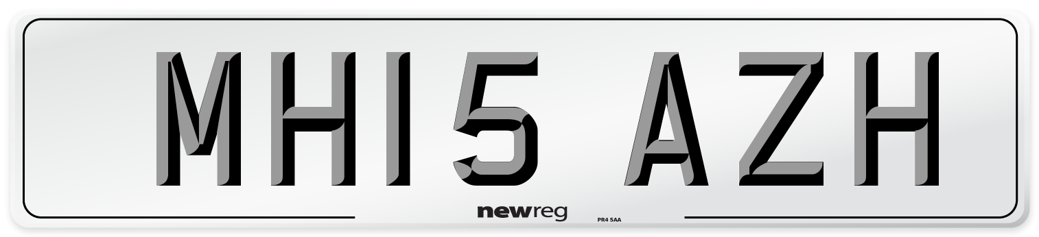MH15 AZH Number Plate from New Reg